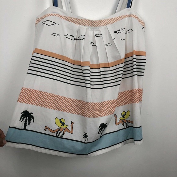 Paul & Joe Paris Boxy Tank Top US 8 FR 2 - Picture 3 of 6